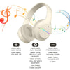 Bluetooth Headphones Colorful Lights Wireless Kids Headphones, 85H Playtime,Over Ear Headphones Built-In Mic for Ipad/Tablet/Airplane