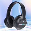 Bluetooth Headphones Colorful Lights Wireless Kids Headphones, 85H Playtime,Over Ear Headphones Built-In Mic for Ipad/Tablet/Airplane