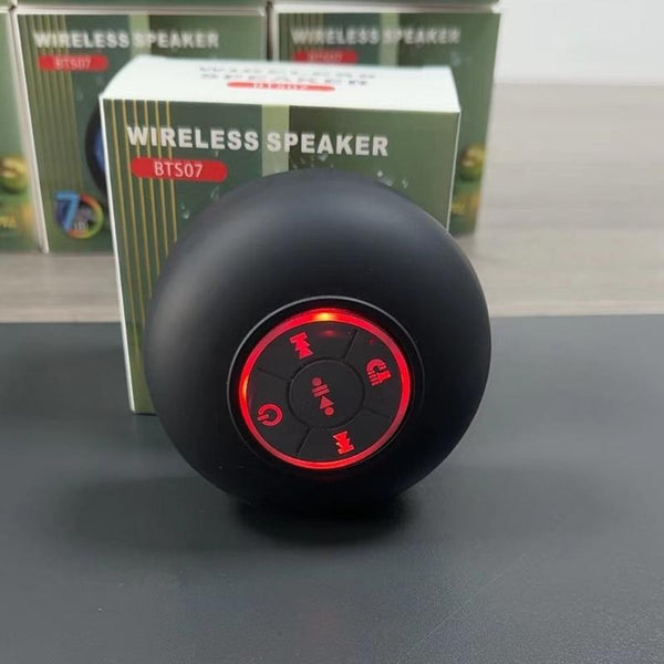 Sound Stool Portable Speaker Wireless Mini Bluetooth Waterproof Shower Speaker Suction Cup Waterproof Wireless Speaker Portable Wireless Audio Water Speaker