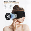 Bluetooth Headband Sleeping Eye Mask for Women Men Earbuds Earphones for Side Sleepers Audio Adjustable Custom Stereo Velvet Headset