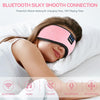 Bluetooth Sleep Mask with HD Stereo Sound, Wireless Sleep Headphones for Side Sleepers, Music Headband Eye Mask for Sleeping, Relaxation, Travel, Yoga, Cool Gadgets for Women Mom Girls