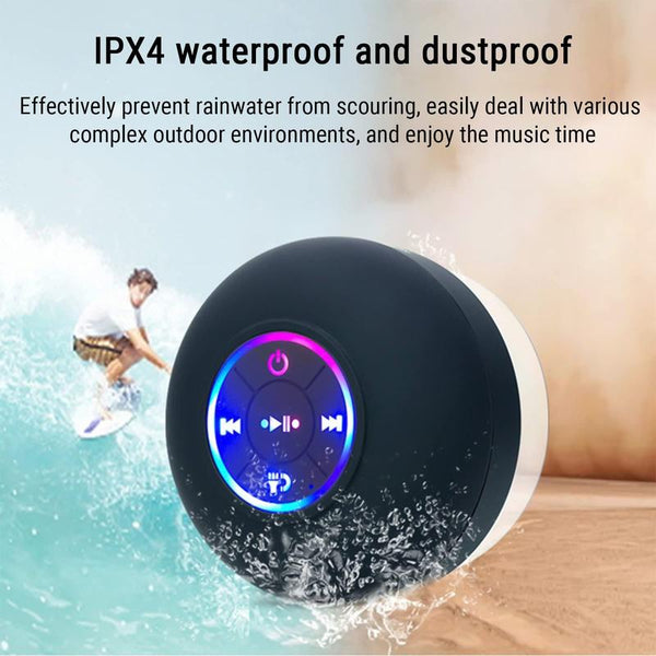 Mini Bluetooth Shower Speaker,Portable Bluetooth-Waterproof Speaker for Beach, Shower & Homemini Portable Wireless Speaker ,Bluetooth Speakers.